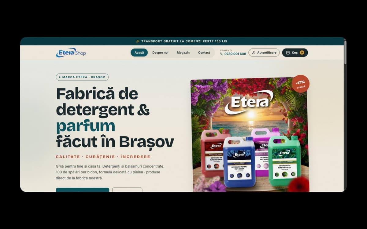 Produse disponibile EteraShop