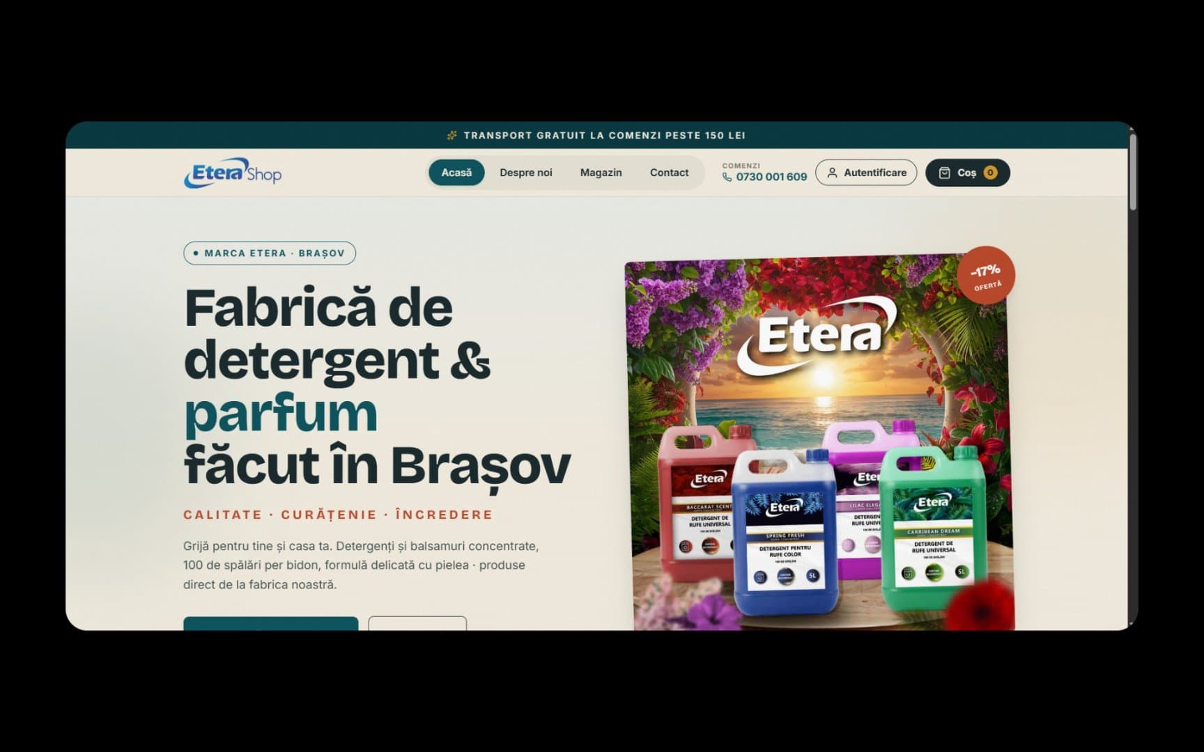 Produse disponibile EteraShop